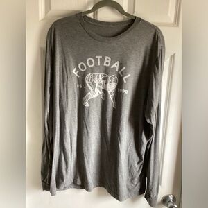 2x women’s football all long sleeve tee